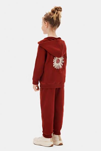 HAUSEkids 4-8 Years Old Every Moment Girl's 3-Piece Set-Burgundy