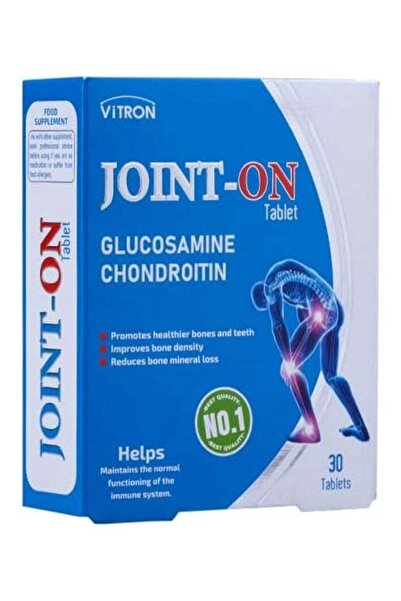 vitron أقراص جوينت أون، جلوكوزامين، كوندرويتين وميثيل سلفونيل ميثان مع الكالس...
