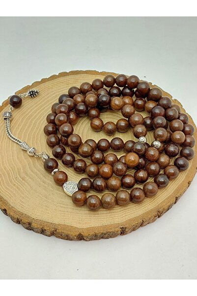 Yasamtohumu Walnut Wood 99-Bead Rosary 10mm (56704)