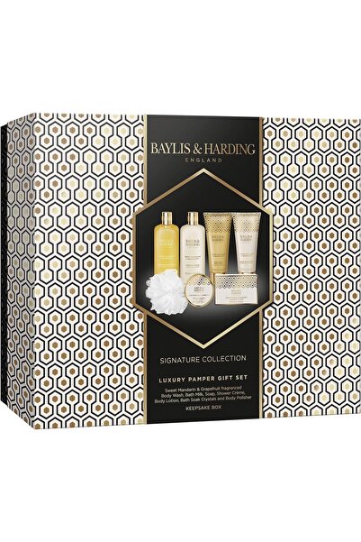 Baylis & Harding مجموعة هدايا فاخرة برائحة اليوسفي الحلو والجريب فروت (عبوة من قطعة واحدة) - نباتية