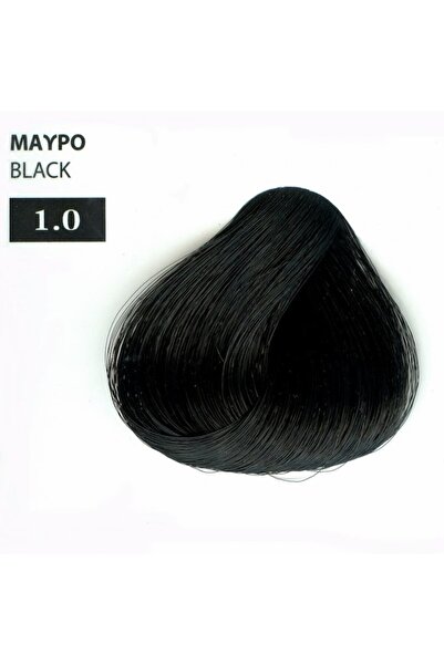 EXCLUSIVE PROFESSIONAL Vopsea de par nr 1.0 Negru, 100ml, cu ulei masline biologic