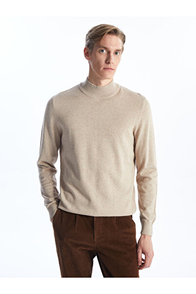 LC Waikiki Half Turtleneck Men's Knitwear Sweater