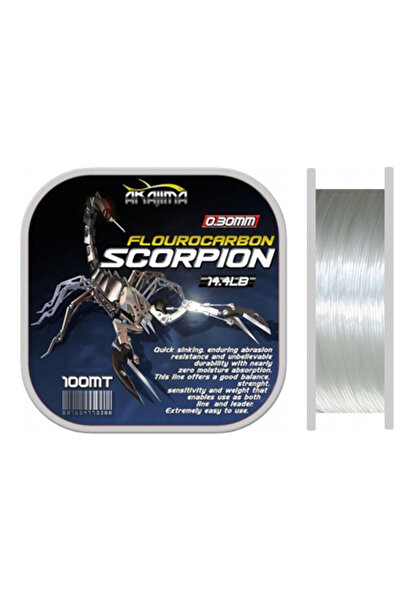 Fishack Scorpion Fluorocarbon Misina 100 mt 0.26 mm