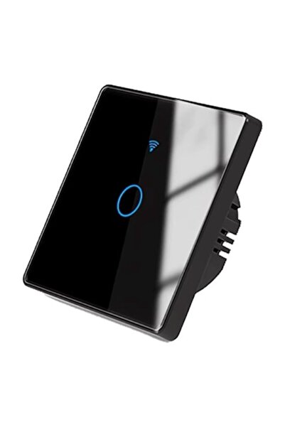 OEM Întrerupător inteligent, Wi-Fi, 10A, 1 canal, sticlă, Tuya, Smart Life, compatibil cu Amazon Alexa/Goo