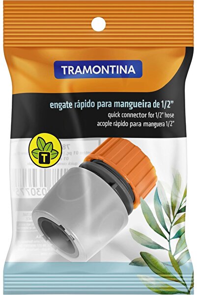 TRAMONTINA Plastic Quick Connector for 1/2-inch Hoses