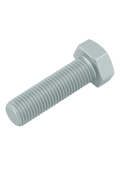 OEM Surub cap hexagonal total filetat DIN 933 8.8 M18x45 otel zincat - cutie 25 buc