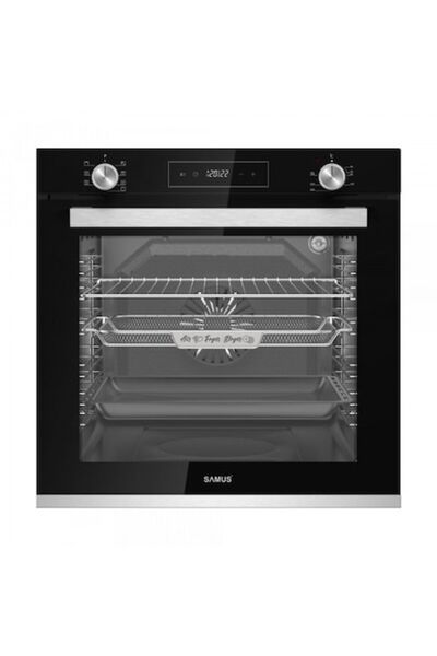 Samus Cuptor încorporat SCE827GCF, electric, clasa A, 80 litri