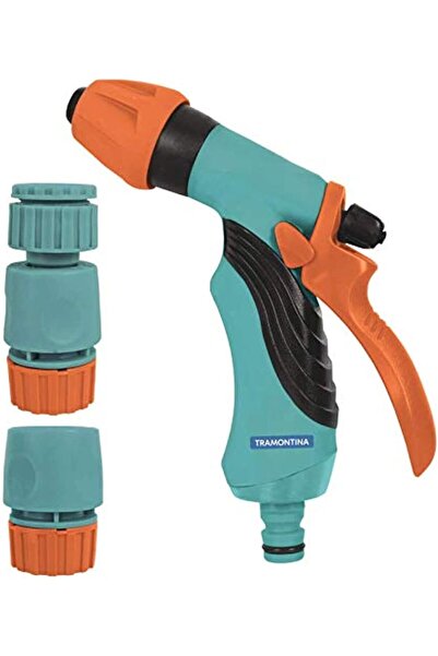 TRAMONTINA 4-Pieces Irrigation Set with Quick Connectors and Water Spray Gun