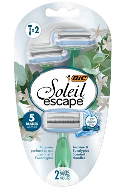 Soleil Women's Razor Blades - 5 Blades (Pack of 2)