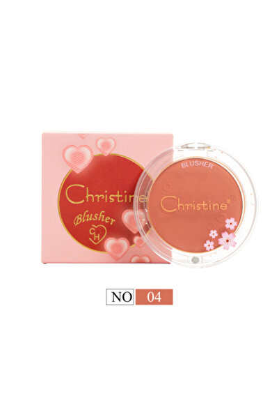 Christine أحمر الخدود رقم 04