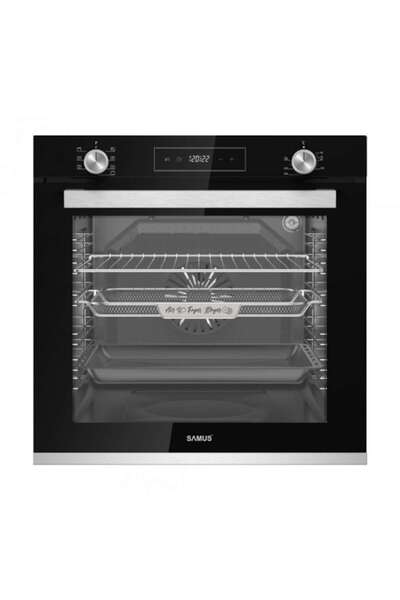 Samus Cuptor încorporat SCE827GCF, electric, clasa A, 80 litri