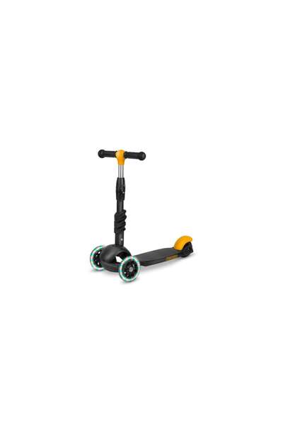 Ricokids Trotinetă 3 în 1 cu roți LED Cubi 765500 Negru Portocaliu