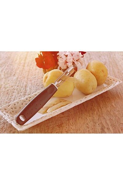TRAMONTINA - Utilita Potato Peeler Stainless Steel blade, Polypropylene handle