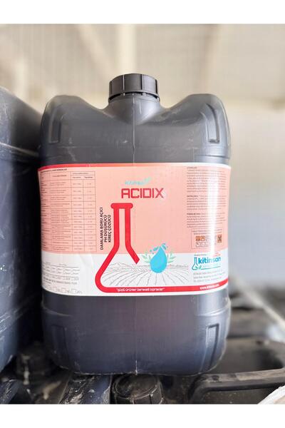 KİTİNSAN Acidix | Damlama Tıkanıklık - Boru Açıcı | pH Düşürücü | Kireç Çözüc...