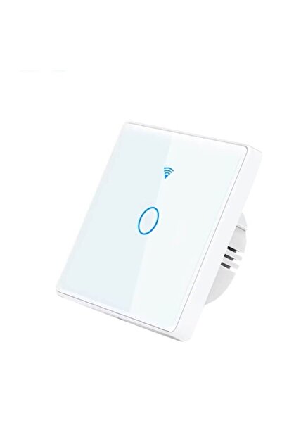 OEM Intrerupator inteligent, Wi-Fi, 10A, 1 canal, Sticla securizata, Tuya, Smart Life, Compatibil Amazon