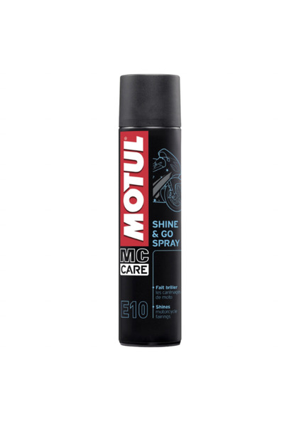 Motul MC CARE E10 SHINE & GO SPRAY - PLASTİK YÜZEY YENİLEYİCİ VE KORUYUCU 400ML