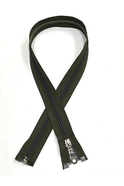 karantuhafiye Φερμουάρ για αθλητική φόρμα / 68 cm / Χακί Ναυτικό Μπλε Ραφή / ...