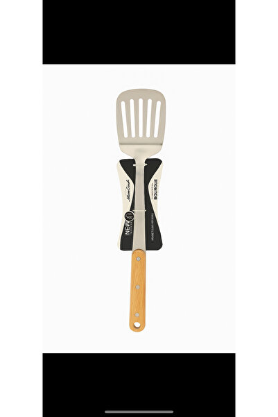 -541 ahşap saplı spatula kevgir