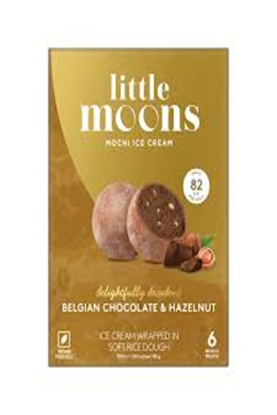 little moon snacking ice LM بلجيكي بالشوكولاتة والبندق 10 × 192 جم