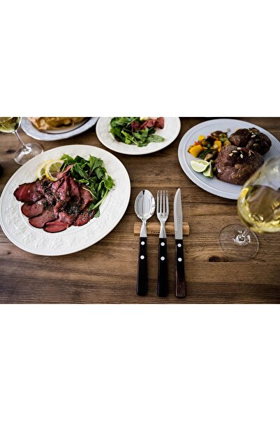 TRAMONTINA - Table Spoon Impact, Heat And Water Resistant Wood Handle 5" Years Warranty