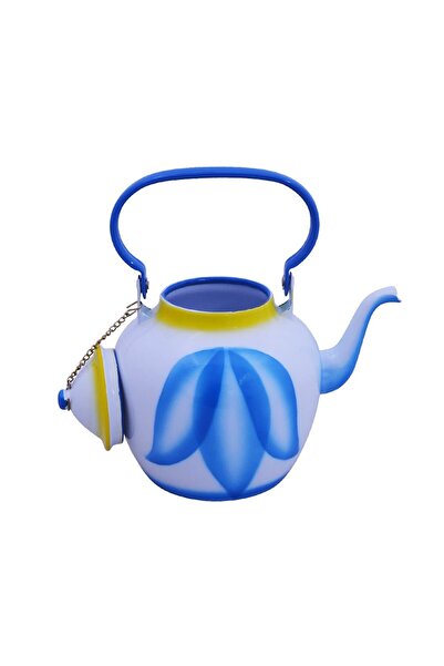 FFA Aluminum Enamel Kettle with Handle and Lid 600ml