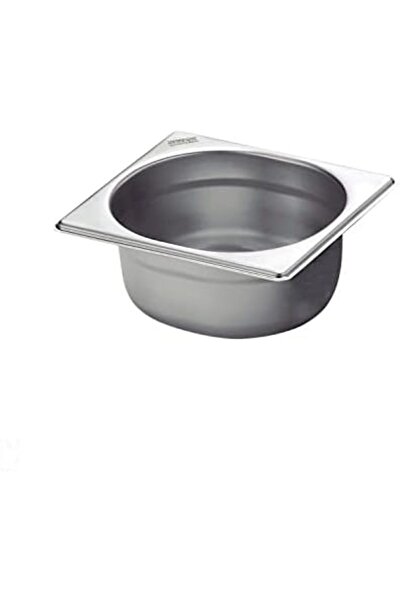 TRAMONTINA GN 1/6 stainless steel food pan without handles, 65 mm deep - Steel 304