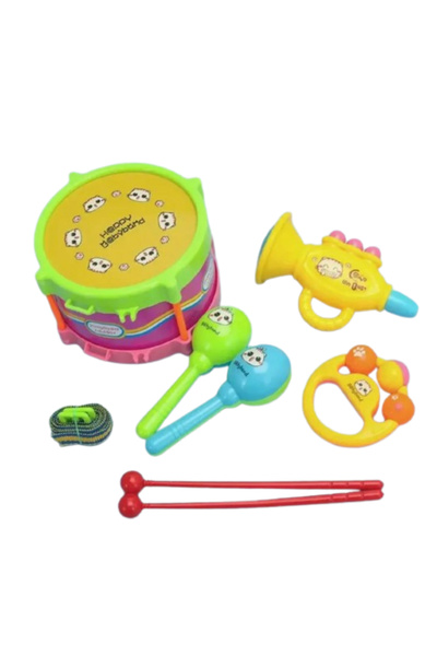 DISTORIATOYS Set 4 tipuri de instrumente muzicale pentru copii, educatie timp...