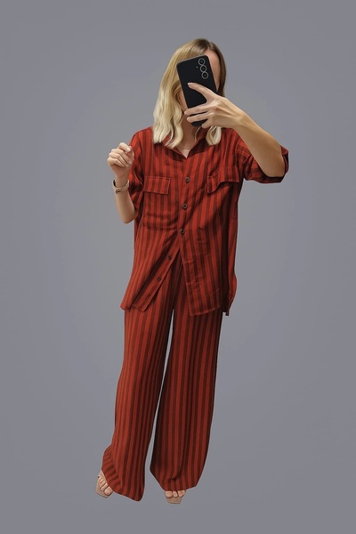 PATİSKHALİFE Striped Premium Suit