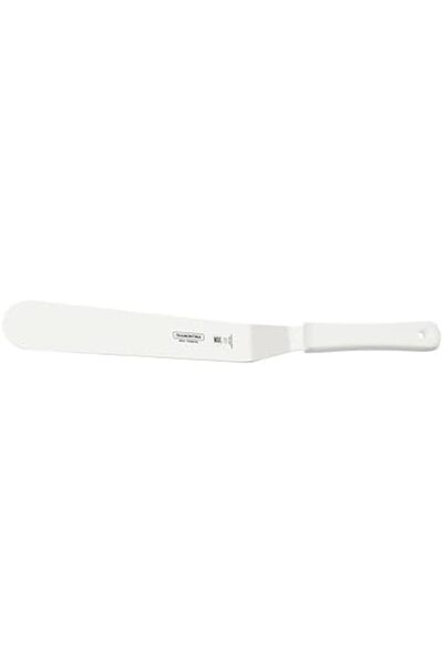 TRAMONTINA Professional 10 Inches Bakers Spatula with Stainless Steel Blade and White Polypropylene