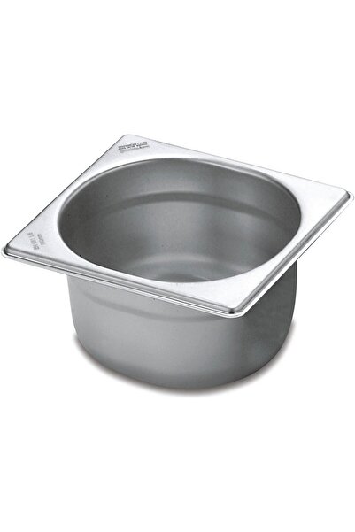 TRAMONTINA GN 1/6 stainless steel food pan without handles, 65 mm deep - Steel 304