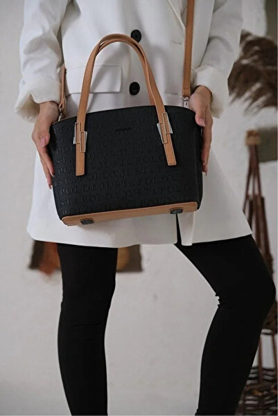 Just Polo Women's 3 Compartment Luxury Hand and Shoulder Bag Size: 26 X 20 cm