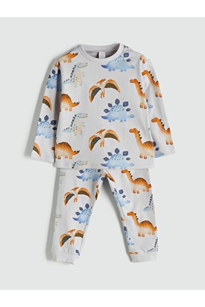 LC Waikiki Printed Boys' Pajama Set (W5)