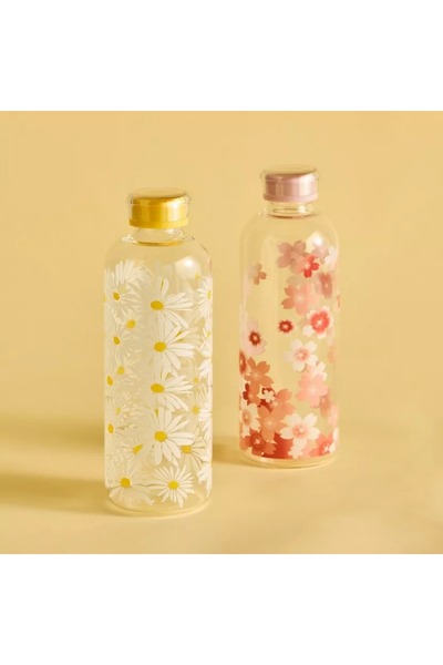 Generic Camellia Borosilicate Bottle - 1 L