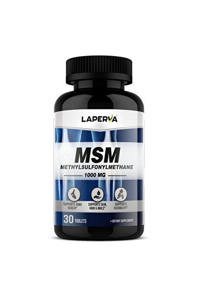 Laperva MSM، 30 قرصًا، يدعم صحة المفاصل والبشرة والشعر والأظافر