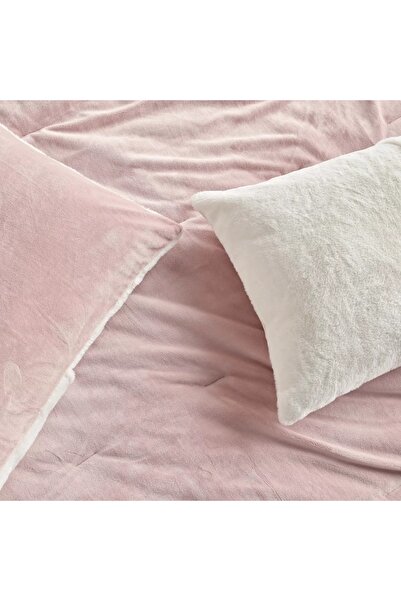 Generic طقم لحاف مفرد من الفلانيل السادة من أوبال، مكون من 3 قطع - 150×240 سم
