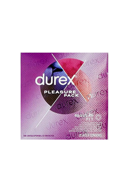 Durex Play مجموعة ديوركس للواقيات الذكرية المتنوعة، 42 واقيًا ذكريًا