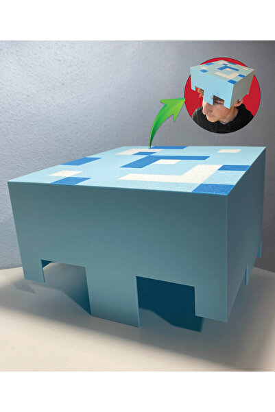 GiginGo Blok Macerası Elmas Kask - Minecraft Giyilebilir Elmas Kask Çocuklar ...