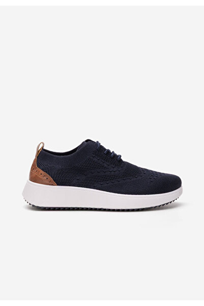 B T Shoes Tmavě modré dámské polobotky Sorisa