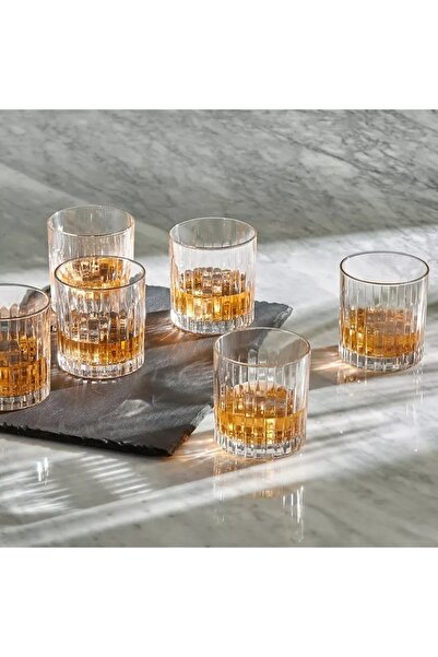 Generic 6-Piece Double Old Fashioned Tumblers - 360 ml