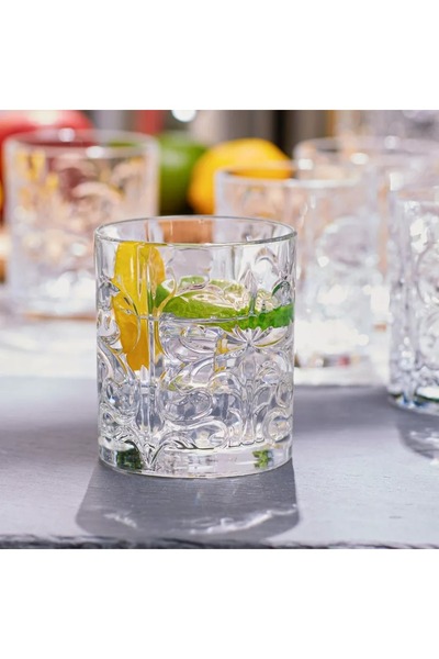 Generic Textured 6-Piece Crystal Set - 337 ml