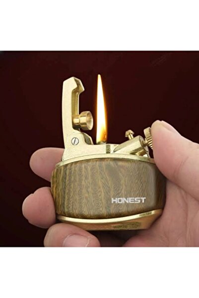 M Mazzanti Honest Ahşap Şık Benzinli Çakmak