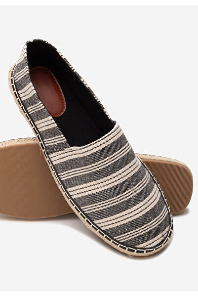 B T Shoes Jonie men's black espadrilles