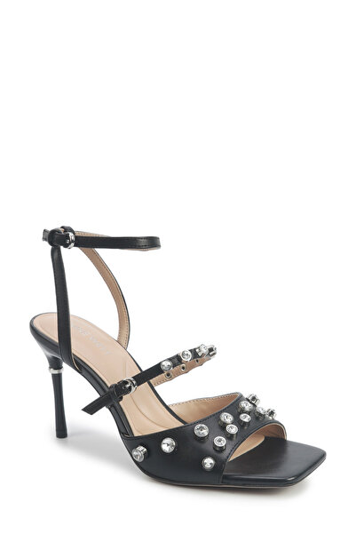 Nine West IRENE 5PR Siyah Kadın Topuklu Sandalet