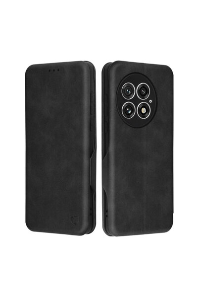 Techsuit Husă OnePlus 13 Safe Wallet Plus 360°, neagră