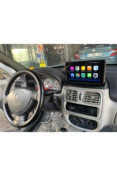 Mat RENAULT CLİO 2 uyumlu ANDROİD CARPLAY MULTİMEDYA KAMERA 4/64 PRO