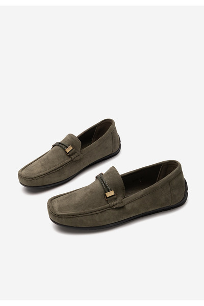 B T Shoes Men's loafers Green Braci