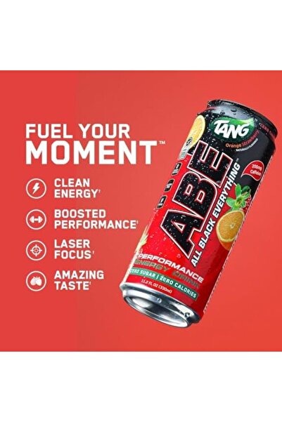 applied nutrition ABE Ultimate Pre Workout Drink Food Supplement, Tang Orange Strawberry, Box of 12 Piece