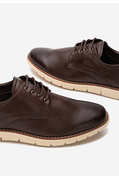 B T Shoes Hnedé pánské polobotky Marty