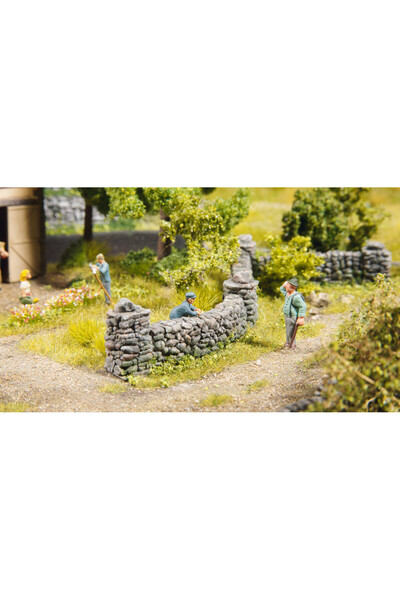 Noch 1:87 Ho Maket Diorama İçin Plastik Maket Taş Duvar Seti .