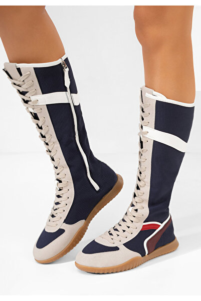 B T Shoes Tenisi inalti dama Daine V2 navy